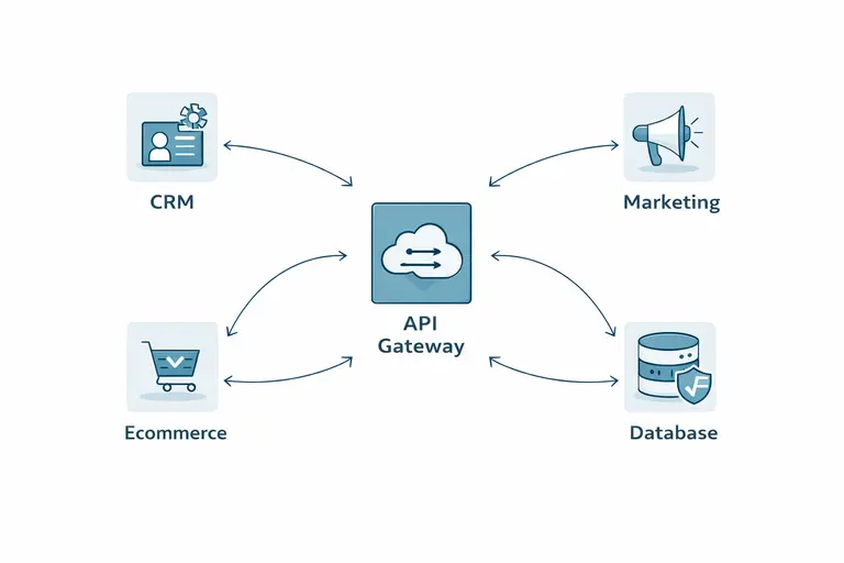 What Is Software? The Ultimate 2026 Foundational Guide to Understanding Digital Power (Beginner to Pro Mastery) 7 api-gateway-diagram