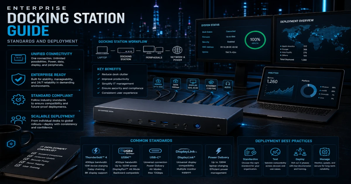 Enterprise Docking Station Guide: Standards and Deployment