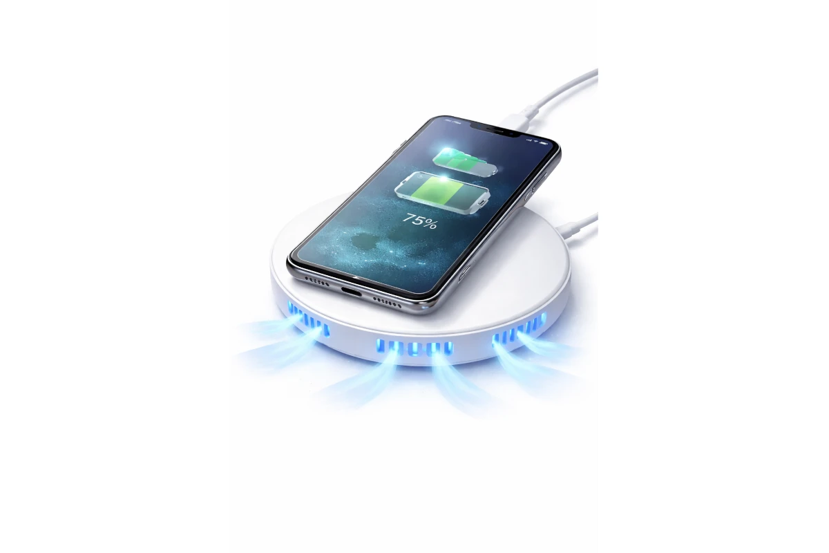 Phone charging safely with proper cable and cool environment for optimal battery health