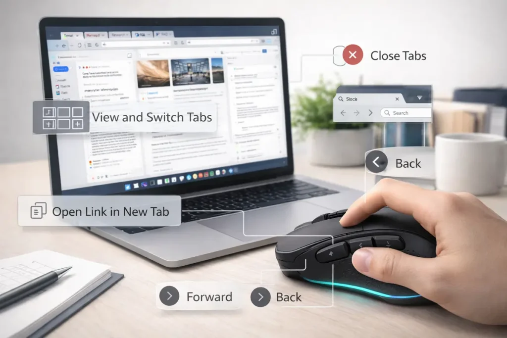 Browser and workflow shortcuts image