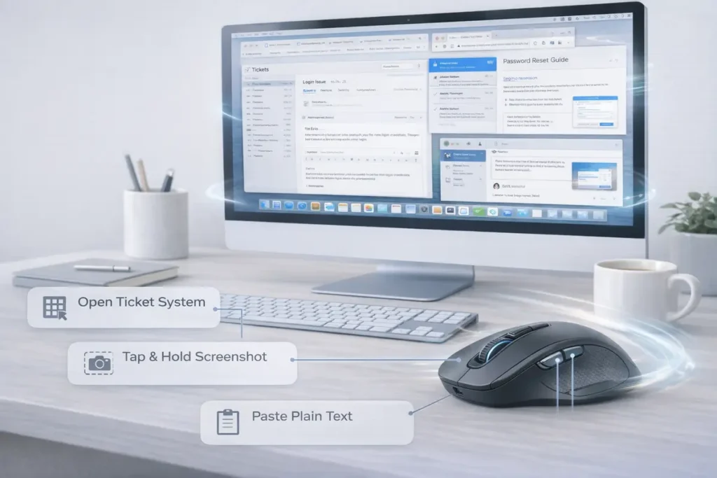How to Set Up Mouse Macros for Daily Efficiency (2026) 3 Customer support workflow image