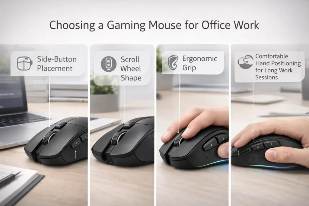 Ergonomics and hardware features image