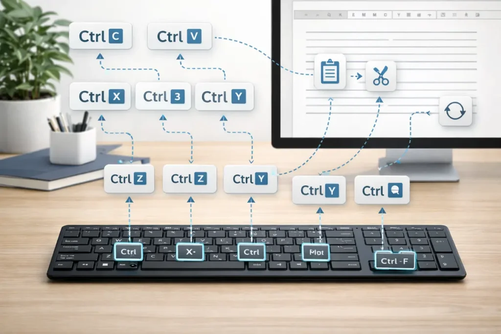 Everyday productivity shortcuts image