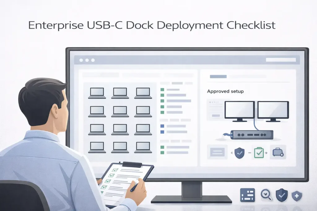 Enterprise USB-C Dock Deployment Checklist (Admin)