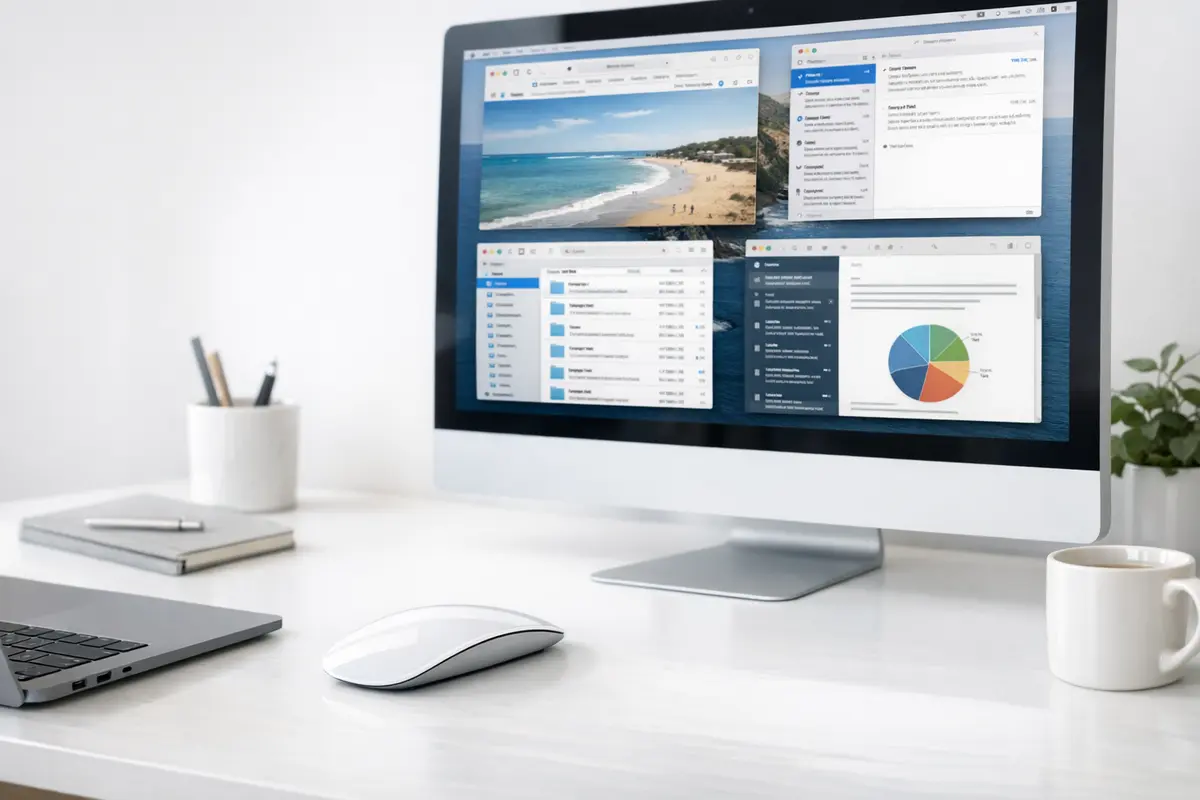 Mac mouse gestures for productivity