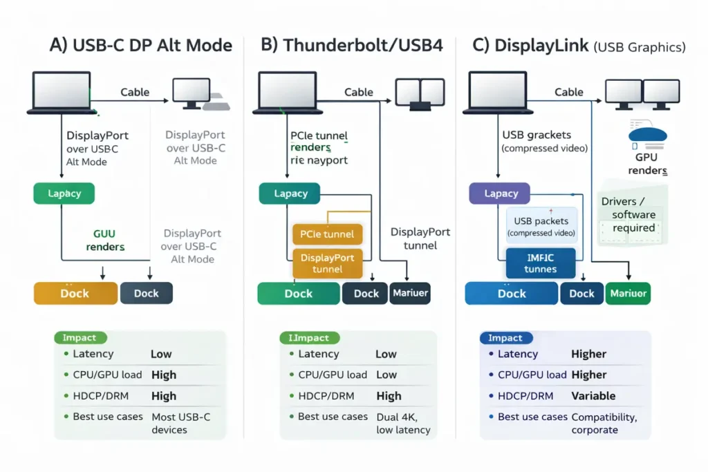 Signal path diagram: how video travels