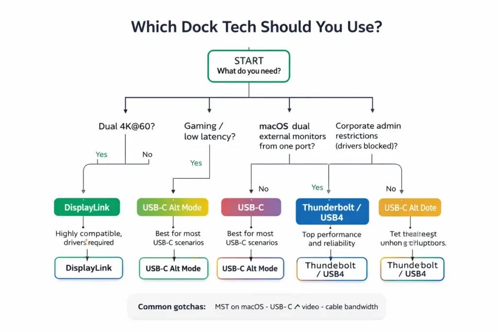 At-a-glance decision flowchart