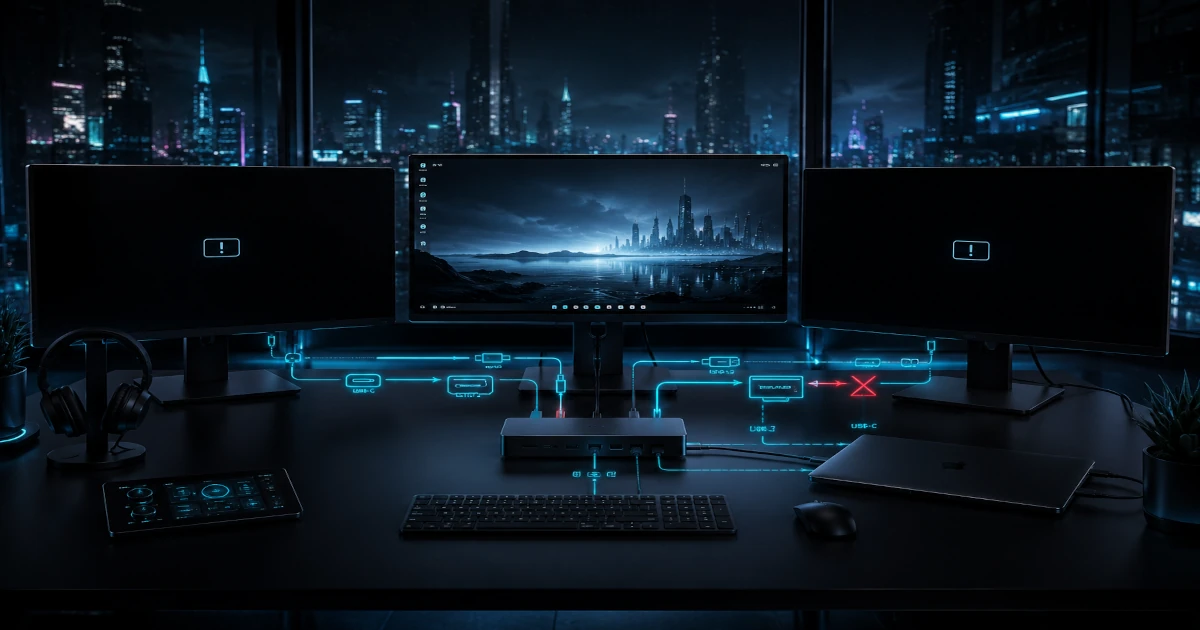Monitors Not Detected? Docking & Display Fixes (2026)