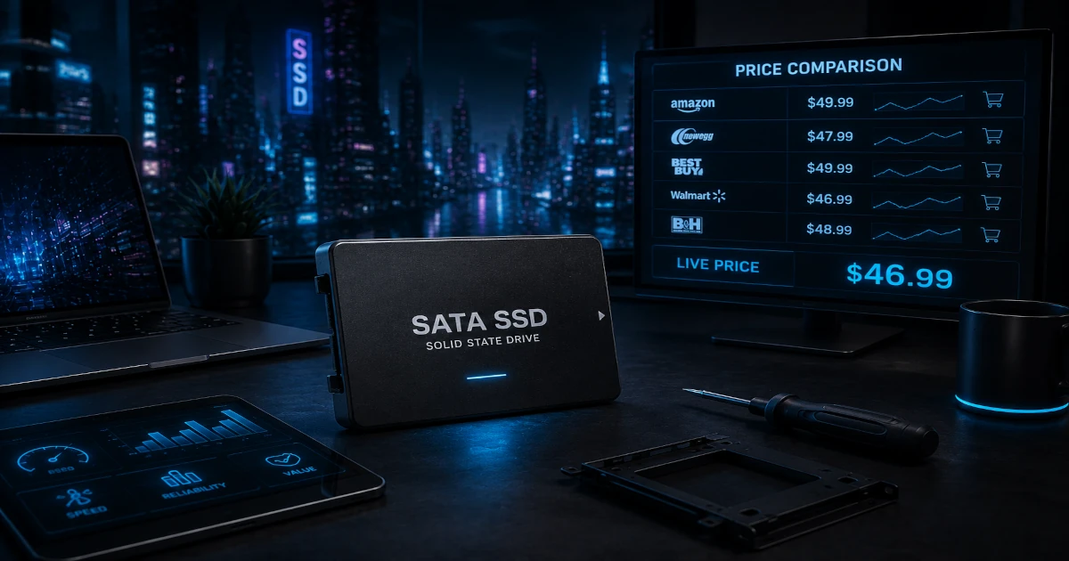 Best SATA SSDs 2026 compared for speed, capacity and price