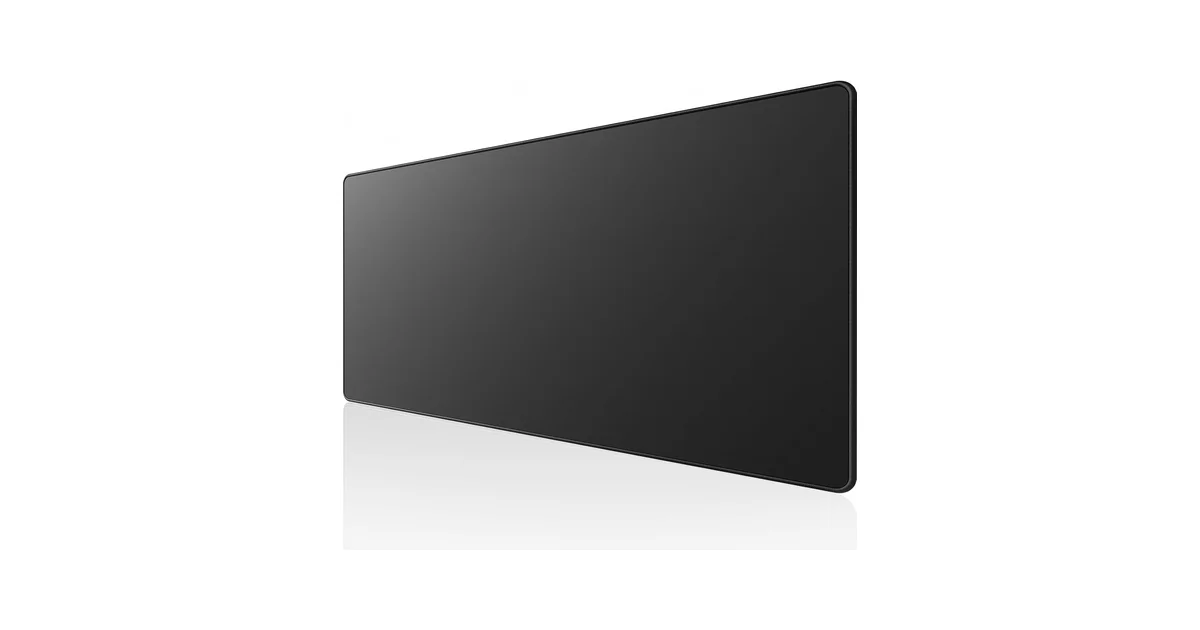 Ktrio Large Gaming Mouse Pad — micro-weave cloth surface, stitched edges, 800×400mm
