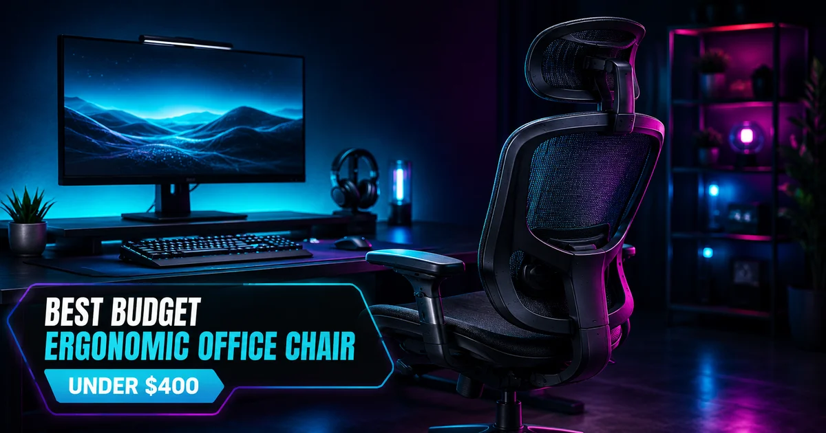 Five budget ergonomic office chairs tested and compared