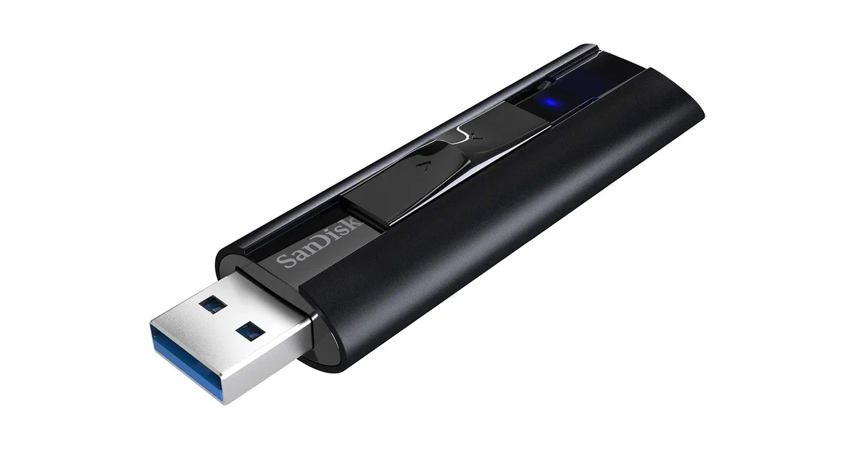 SanDisk Extreme Pro USB 3.2 flash drive, 128GB